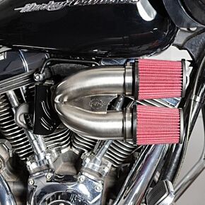 S&S Cycle S&S Cycle 08-16 Touring Models Tuned Induction Kit - Stainless Steel - 170-0635A