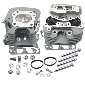 S&S Cycle S&S Cycle 08-16 Touring Super Stock 89cc Cylinder Head Kit - Silver - 106-3255