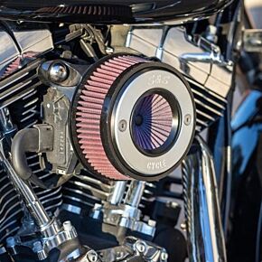 S&S Cycle S&S Cycle 08-16 Touring/16-17 Softail Stealth Air Stinger Kit w/ S&S Ring - 170-0715A