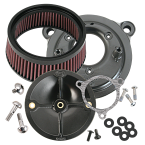S&S Cycle S&S Cycle 08-16 Tri-Glide & CVO Models Stealth Air Cleaner Kit w/o Cover - 170-0061