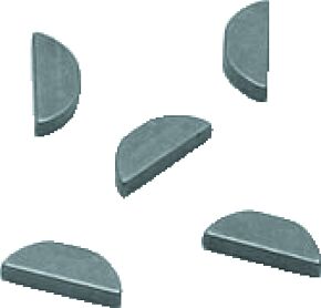 S&S Cycle S&S Cycle .094in x .500in x .491in Woodruff Key - 5 Pack - 50-1008