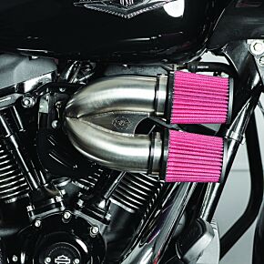 S&S Cycle S&S Cycle 17-20 M8 Models Tuned Induction Air Cleaner Kit - Stainless Steel - 170-0565A
