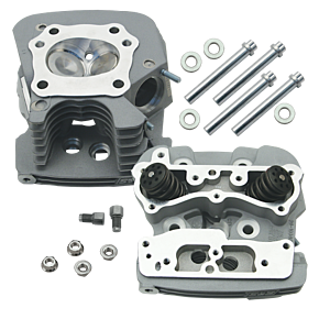 S&S Cycle S&S Cycle 1999+ Super Stock 79cc Cylinder Head Kit - Silver - 106-4277
