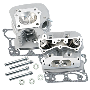 S&S Cycle S&S Cycle 2006 Dyna Super Stock 91cc Cylinder Heads - Silver - 900-0344