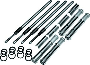 S&S Cycle S&S Cycle 2017+ M8 Models Quickee Adjustable Pushrods w/ Cover Keepers - 930-0123
