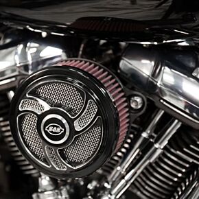 S&S Cycle S&S Cycle 2017+ M8 Models Stealth Air Cleaner Kit w/ Torker Cover - 170-0393C