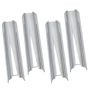 S&S Cycle S&S Cycle 2.900in Pushrod Cover Keeper Set - Chrome - 93-4102