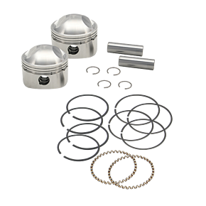 S&S Cycle S&S Cycle 36-84 BT 3-7/16in x Up To 4-3/4in Stroke HC Piston Set - .020in - 106-5529