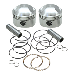 S&S Cycle S&S Cycle 36-84 BT 3-7/16in x Up To 4-3/4in Stroke HC Piston Set - .040in - 106-5777
