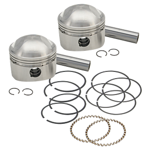 S&S Cycle S&S Cycle 36-84 BT 3-7/16in x Up To 4-3/4in Stroke HC Piston Set - Standard - 106-5527