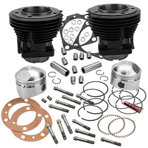S&S Cycle S&S Cycle 66-84 BT 80in 3-1/2in Bore Cylinder and High Compression Piston Kit - 91-9023