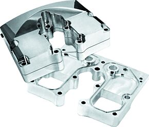 S&S Cycle S&S Cycle 66-84 BT Rocker Box Kit - Polished - 90-4305