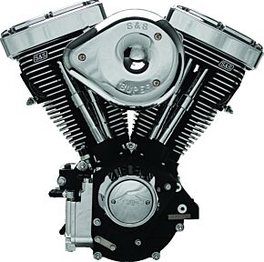 S&S Cycle S&S Cycle 84-98 Carbureted Non-Catalyst BT V80R Complete Assembled Engine - Black Finish - 31-9150