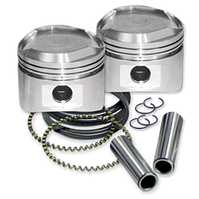 S&S Cycle S&S Cycle 84-99 3-1/2in x 4-1/4in Standard 80in Piston Set - 92-2026