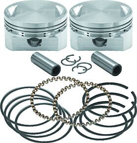 S&S Cycle S&S Cycle 84-99 BT 3-1/2in .020in Bore Forged Stroker Piston Kit - 106-5556