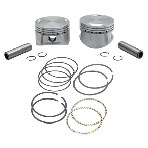 S&S Cycle S&S Cycle 84-99 BT 3-5/8in x 4-5/8in Standard Piston Set - 92-1930