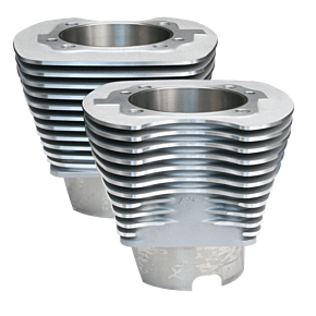S&S Cycle S&S Cycle 84-99 BT 4-1/8in Bore Cylinder Set For 117in V-Series Engines - Natural - 910-0267