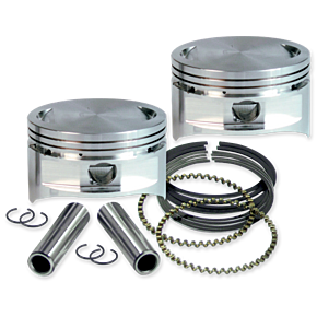 S&S Cycle S&S Cycle 84-99 BT 4in x 4-1/2in Piston Set - Standard - 92-1410