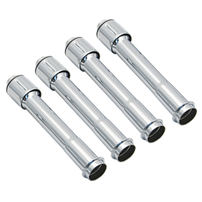 S&S Cycle S&S Cycle 84-99 BT Pushrod Cover Kit - Chrome - 93-4038