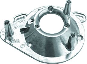 S&S Cycle S&S Cycle 84-99 BT w/ Super E/G Carb Air Cleaner Backplate - 17-0387
