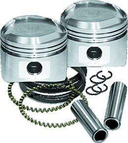 S&S Cycle S&S Cycle 84-99 BT w/ Super Stock Heads 80in Pistons - Standard Plus .010in - 92-2027
