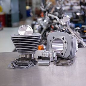 S&S Cycle S&S Cycle 86-19 Sportster Models 883 to 1200cc Conversion Kit - Silver - 910-0688