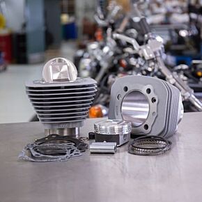S&S Cycle S&S Cycle 86-21 Sportster Models High Compression 1250cc Conversion Kit - Silver - 910-0690
