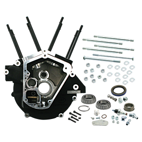 S&S Cycle S&S Cycle 92-99 BT w/ Stock Bore Super Stock Alternator Syle Crankcase - Wrinkle Black - 31-0055