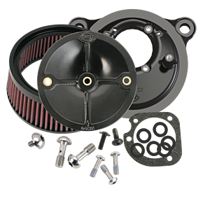 S&S Cycle S&S Cycle 93-99 BT Models w/ Stock CV Carb Stealth Air Cleaner Kit w/o Cover - 170-0100