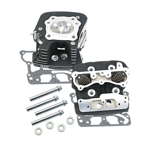 S&S Cycle S&S Cycle 99-05 BT .585in RW Conical Steel/w/o Compression Release Head Kit - Black - 900-0410