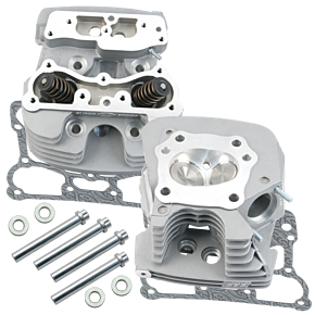 S&S Cycle S&S Cycle 99-05 BT Super Stock 79cc Cylinder Head Kit - Silver - 900-0254