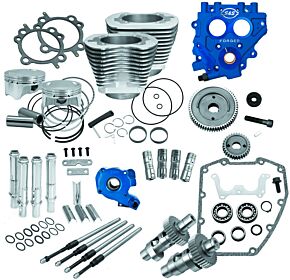 S&S Cycle S&S Cycle 99-06 BT 100in Power Package - Silver - 330-0663