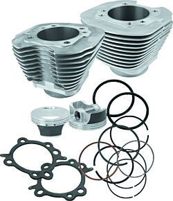 S&S Cycle S&S Cycle 99-06 BT 97in Big Bore Cylinder Kit - Silver - 910-0201