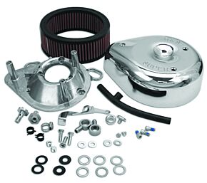 S&S Cycle S&S Cycle 99-06 BT Teardrop Air Cleaner Kit for Super E/G Carb - 17-0403