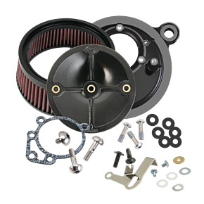 S&S Cycle S&S Cycle 99-06 BT w/ S&S Super E/G Carburetor Stealth Air Cleaner Kit w/o Cover - 170-0058