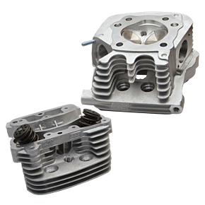 S&S Cycle S&S Cycle 99-06 Twin Cam 88 A Engines 4-1/8in Bore Stock Stud Pattern Crankcase - Wrinkle Black - 31-0181A