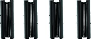 S&S Cycle S&S Cycle 99-17 BT 2.500in Pushrod Cover Keeper Set - Gloss Black - 930-0142