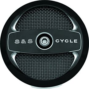 S&S Cycle S&S Cycle Air 1 Air Cleaner Cover - Gloss Black - 170-0214