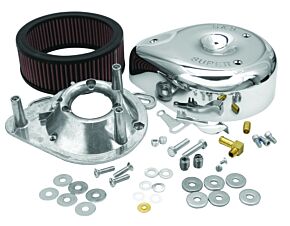 S&S Cycle S&S Cycle For Big Twin w/ Super E and G, Chrome - 17-0399