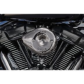 S&S Cycle S&S Cycle Lava Stealth Mini Teardrop Air Cleaner Cover - Chrome - 170-0780