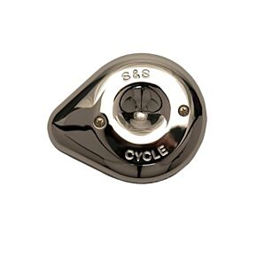 S&S Cycle S&S Cycle Mini Teardrop Air Cleaner Cover For All Stealth Applications - Chrome - 170-0367