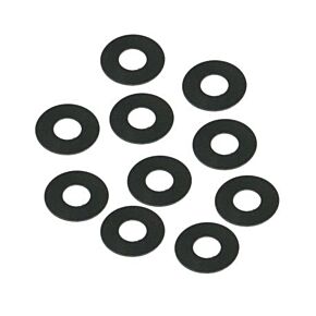 S&S Cycle S&S Cycle Nitrile Rubber Coated Flat Washers - 10 Pack - 50-7059