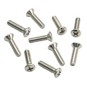 S&S Cycle S&S Cycle Teardrop Air Cleaner Cover Screws - 10 Pack - 50-0094