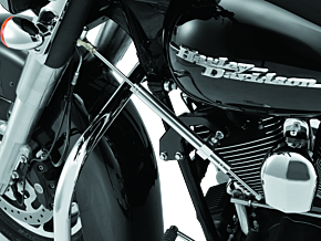 TwinPower TwinPower Twin Power 00-08 FLH FLT Satin Steering Damper Kit - 601114