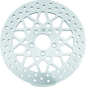 TwinPower TwinPower Twin Power 08-Up FLH FLT Rear 11.8 Solid Rotor Mesh - 666830