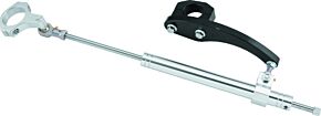 TwinPower TwinPower Twin Power 09-13 FLH FLT Models Satin Finish Steering Damper Kit - 601144