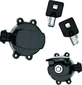 TwinPower TwinPower Twin Power 11-17 Softail Black Fatbob Style Ignition Switch - 492299