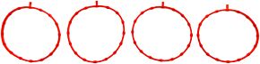 TwinPower TwinPower Twin Power 17- up M8 Manifold To Throttle Body Seals Replaces H-D 27300082 4 Pk - 043348