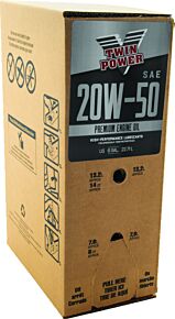 TwinPower TwinPower Twin Power 20W50 Oil - 6 Gallon Bag-In-Box - 539026