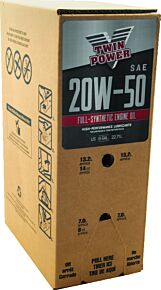 TwinPower TwinPower Twin Power 20W50 Synthetic Oil - 6 Gallon Bag-In-Box - 539027